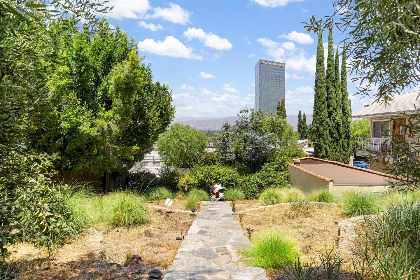 Front yard skyline view